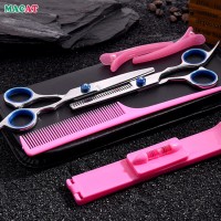 Sharp Curved Professional Japan Salon Beard Barber Hairdressing Barber Hair Cutting Shears Scissors