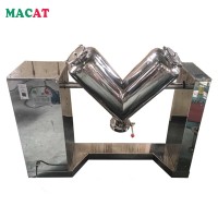 MACAT chemical equipment V100 high efficient dry powder mixer/ big dry powder mixing machine