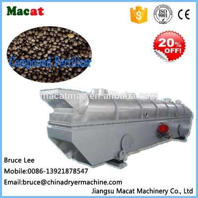 ZLG Vibrating Fluid Bed Dryer For Chemical Fertilizer